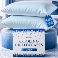 BreezeWeave Cooling Pillow Cases by SLEEPHORIA